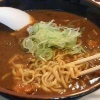 「カレーラーメン+ライス+ギョウザ」@ラーメン町っ子の写真