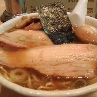 「橙そば+麺大盛り+ライス」@中華そば 橙屋の写真