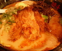 「味千らーめん600円&パイクー300円（半額デーで総額600円）」@味千拉麺 南柏フィールズ店の写真