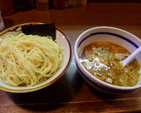 「つけめん中盛り（300g）650円」@大勝軒 十五夜 新宿御苑店の写真