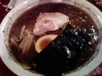 「味噌にんにくらーめん」@さんきゅーらーめんの写真