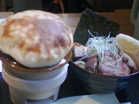 「限定極UMAつけMEGAチャーシュー+チーズ」@UMAの写真