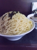 「魚焦がしつけ麺+超特盛り」@大らーめん 福籠の写真