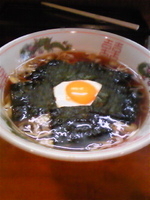 「のり玉ラーメン」@下前商店の写真