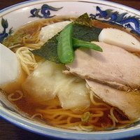 「ワンタンメン（￥700）」@はつねの写真