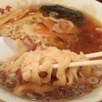 「ラーメン（極太）」@牛乳屋食堂 新横浜ラーメン博物館店の写真