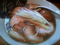 「煮干し味玉チャーシュー麺」@青樹の写真