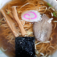 「ラーメン・半チャーハンセット（￥900）」@中華料理 北京飯店の写真