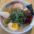 長浜塩ラーメン こってり（600円）+替玉（150円）