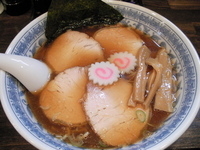 「チャーシューめん （黒）」@荻窪ラーメン 菊池の写真