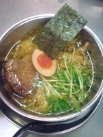 「塩ラーメン こってり」@ZUND-BARの写真