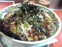 「大盛油そば+チャーシュー」@幸来の写真