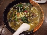 「高菜牛肉麺」@中華第一家 杜記の写真