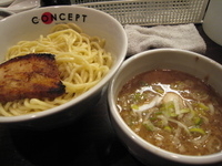 「つけ麺極」@自家製麺 CONCEPT（閉店）の写真