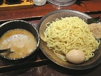 「白湯つけ麺（魚粉トッピング）」@麺屋 空海 北千住店の写真
