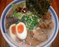 「特製ら～めん（細麺） ￥880 替え玉 ￥100（粉落し）」@麺屋 大谷の写真