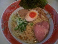 「まぜそば（ゆず胡椒風味）」@あぢとみ食堂の写真