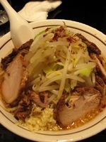 「ィ夜の味噌ソバ+豚まし」@ィ夜の味噌ソバ裏七Jimmyの写真