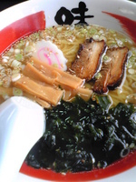 「塩らーめん、餃子、小ライスセット（850円）」@味まるの写真