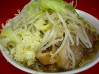 「小豚 ヤサイマシ・ニンニクマシマシ」@ラーメン二郎 千住大橋駅前店の写真