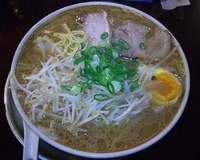 「中華麺（熟成）+もやし」@紀州和歌山ラーメン たかしの写真