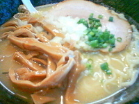 「とりそば+メンマ増し（￥700+100）」@麺堂 稲葉の写真