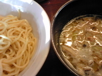 「濃厚豚バラつけめん（しお）（590円）」@円熟屋 本店の写真