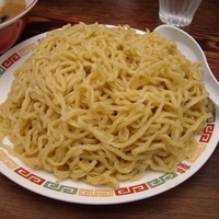 「味噌つけ麺 特大盛800円」@ちく善の写真