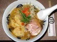 「海老わんたん麺「桜の塩」 900円」@与ろゐ屋の写真