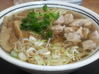 「冷たい鳥中華そば」@まるしん 和節中華そばの写真