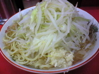 「大ラーメン（ヤサイ、ニンニク）」@ラーメン二郎 小岩店の写真