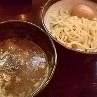 「つけ麺（麺少なめ・味玉）」@つけ麺 もといしの写真