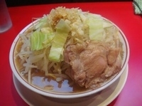 「ラーメン（ニンニク）680円」@用心棒の写真