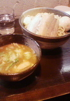 「チャーシュー味玉つけ麺（大盛）」@づゅる麺 池田の写真