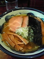 「鶏清湯ラーメン（塩）+チャーシュー」@つけ麺 目黒屋の写真