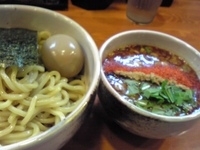 「つけそば（大盛）+味玉+辛化」@麺匠 ヒムロクの写真