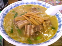 「バラ肉ラーメン（味噌）￥700」@ラーメン・餃子 丸博の写真