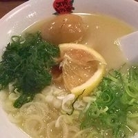 「アオサ入鶏パイタン麺 + 味付玉子」@太陽のトマト麺 豊洲店の写真