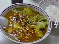 「蒙古タンメン（770円）+半ライス」@蒙古タンメン 中本 御徒町店の写真