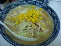 「とんこつ野菜ラーメン 替え玉（白玉）」@巽やの写真