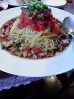 「トマト冷麺」@花キッチンの写真