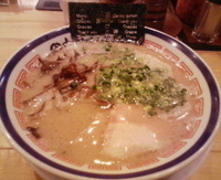 「ラーメン（バリカタ）」@博多長浜らーめん 田中商店の写真