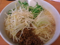 「味噌ラーメン（￥600）」@中国家常料理 上海港の写真