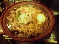 「焦がし坦々麺+味玉（サービス）」@光麺 高田馬場店の写真