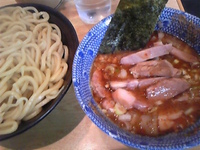 「あつもり800円+半チャーシュー150円」@くり山の写真