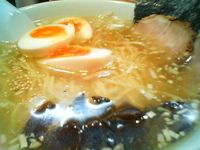 「特製まねきらーめん/塩味+味玉（￥700+￥100）」@らーめん寺子屋 麺座まねきの写真