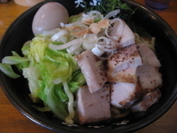 「味噌油そばSP中盛（1080+100円）」@ラーメン 大山家の写真