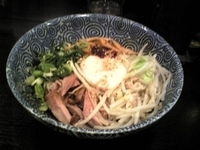 「汁なしそば」@つけ麺 まるかみの写真