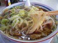 「野菜そば500円」@やよい食堂の写真