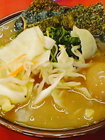「ラーメン（並盛り、￥630）+トッピング2種」@環2家の写真